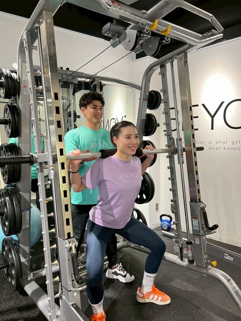 トレーナーとお客様