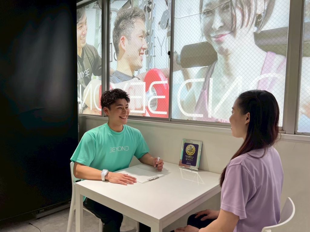 トレーナーとお客様