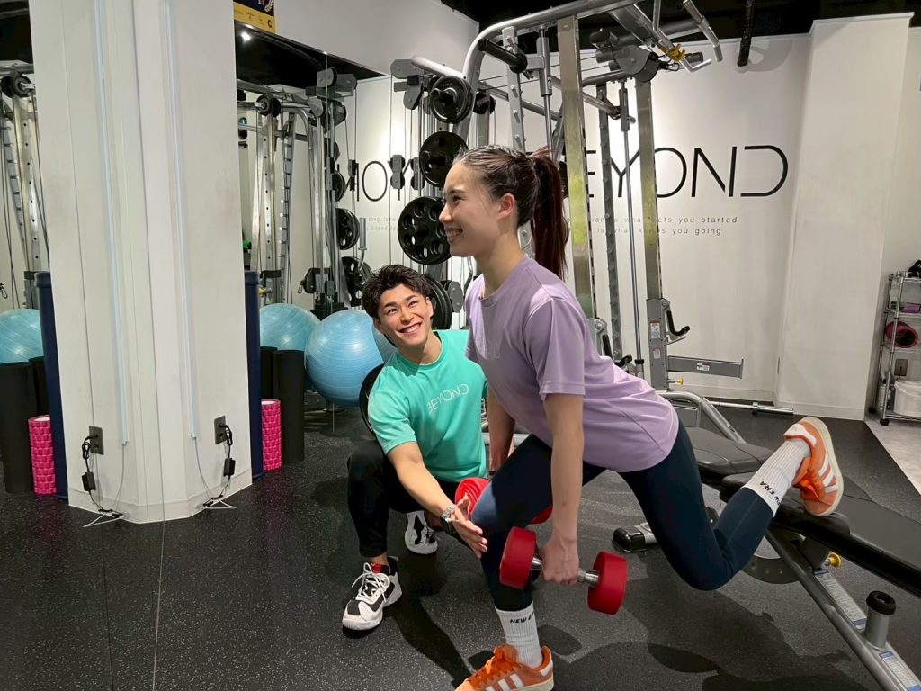 トレーナーとお客様